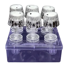 LED Mini Table Lamp Set – Battery Operated Decorative Lights