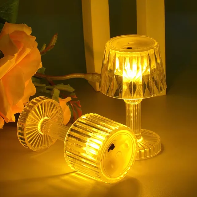 LED Mini Table Lamp Set – Battery Operated Decorative Lights