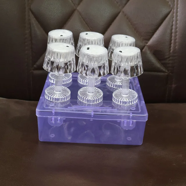 LED Mini Table Lamp Set – Battery Operated Decorative Lights