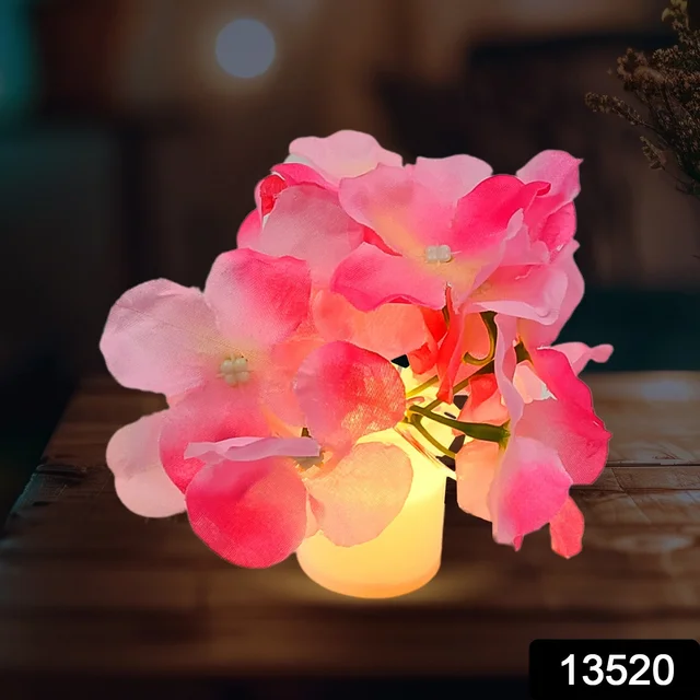 LED Mood Light – Wireless Flower Vase Lamp for Home | Velvet Wheels