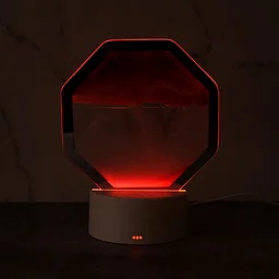 LED Moving Sand Art Table Lamp – Soothing Color-Changing Decor