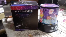 LED Projector Night Light – Rotating Star Music Lamp for Kids |