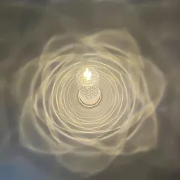 LED Rose Candle – Flameless Acrylic Decorative Lights | Giftoiza