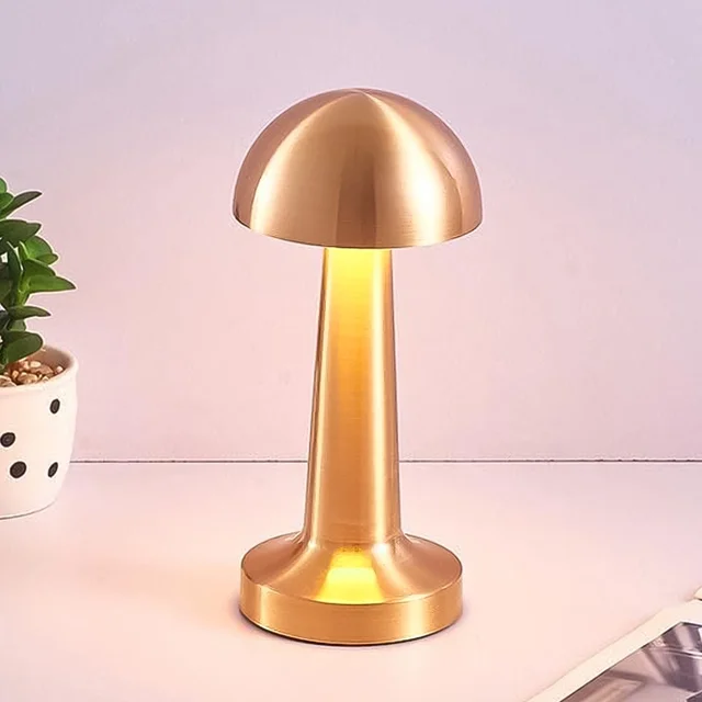 LED Table Lamp – Touch Control, Portable & Dimmable Metal Desk Light