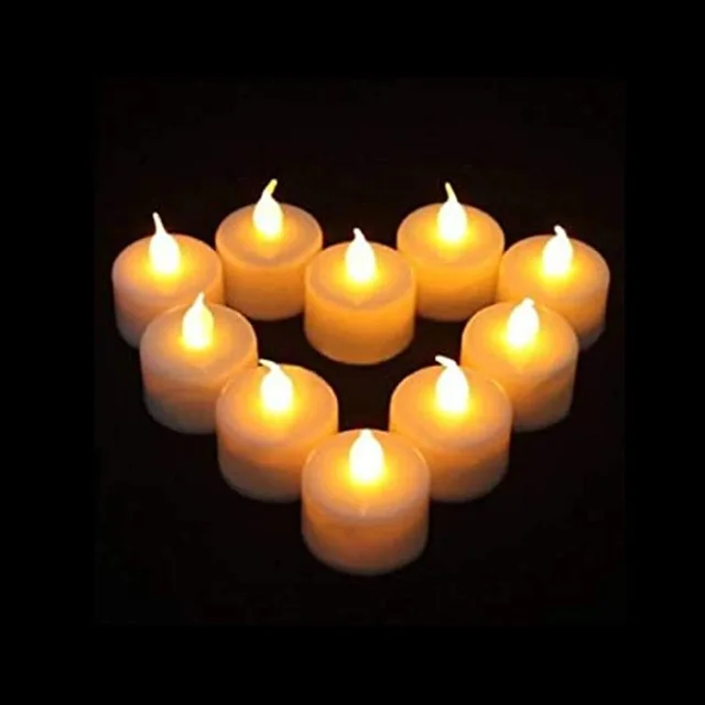 LED Tealight Candles – Flameless Festive Decor (12pc) | JubileeJoy