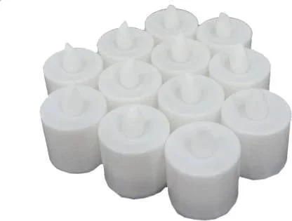 LED Tealight Candles – Flameless Festive Decor (12pc) | JubileeJoy