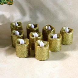LED Tealight Candles – Premium Flameless Decorative Lights (9 Pc Set)