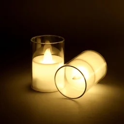 LED Tealight Candles – Set of 24 Flameless Smokeless Lights