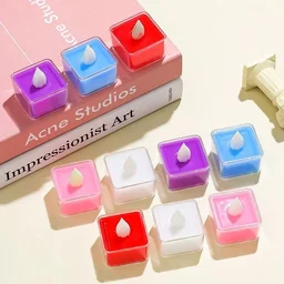 LED Tealight Candles – Set of 24 Multi-Color Flameless Lights