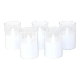 LED Votive Candles – Flameless, Safe & Smokeless Set of 6