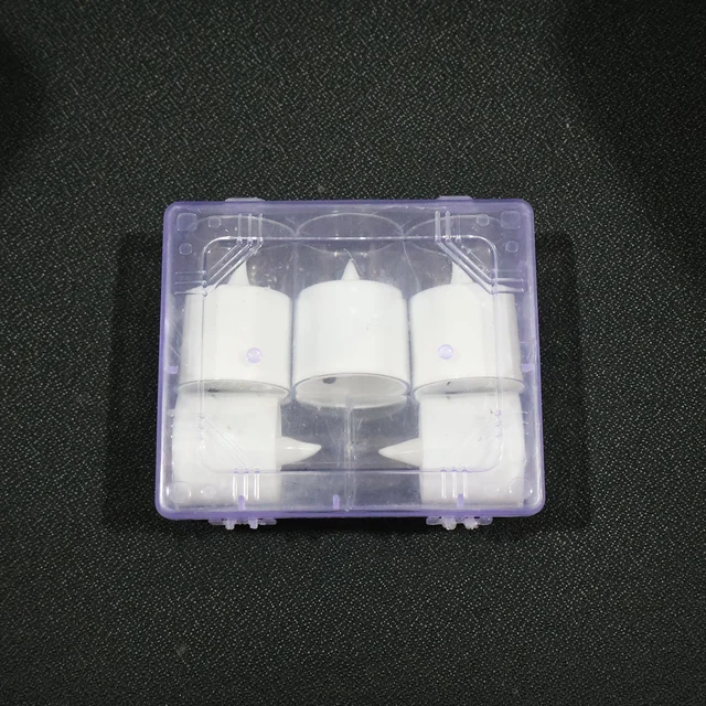 LED Votive Candles – Flameless, Safe & Smokeless Set of 6