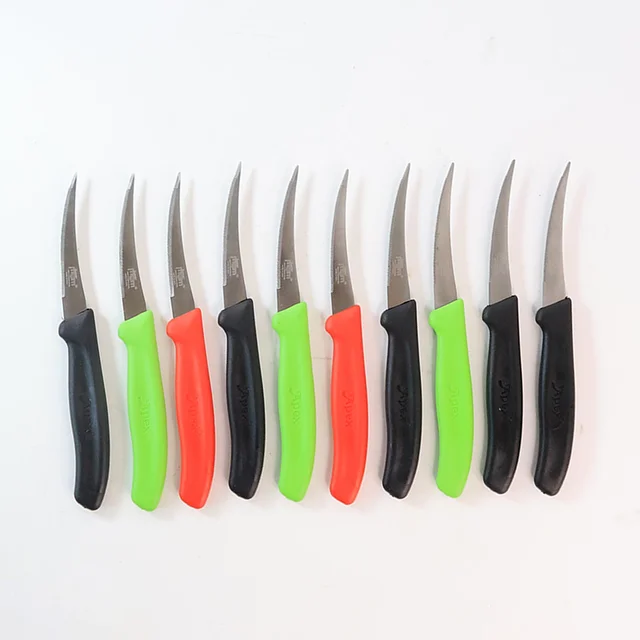 Lemon Knife Set – 10 Pc Stainless Steel Kitchen Cutting Knives