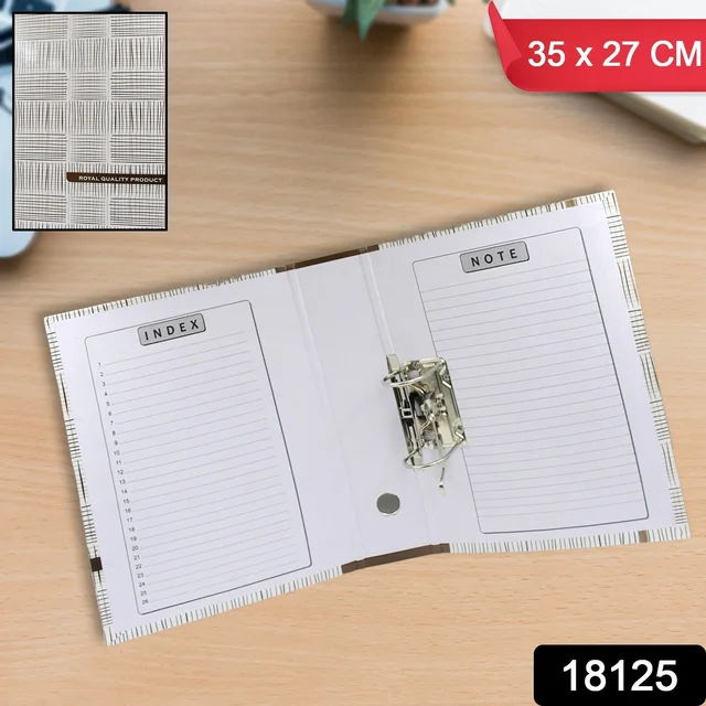 Lever Arch File Organizer – A4 Document Storage |
