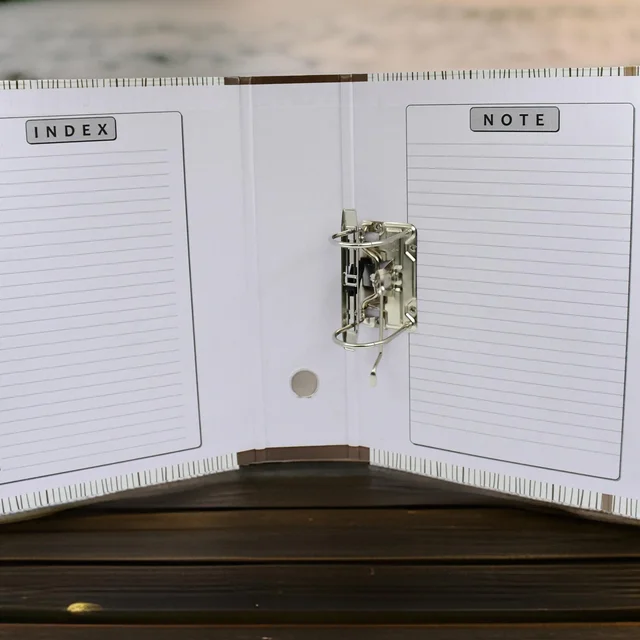 Lever Arch File Organizer – A4 Document Storage |