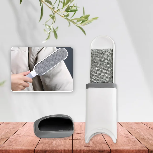 Lint Remover Brush – Double-Sided for Pet Hair & Clothes | Calm & Curl