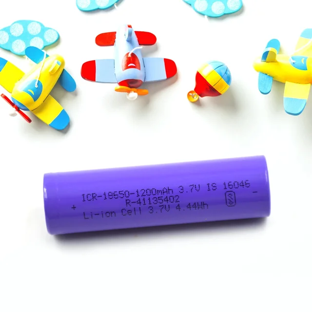 Lithium Rechargeable Battery – 3.7V 1200mAh Flat Top | Tetherix