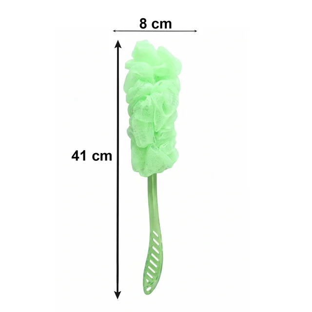 Long Handle Bath Loofah – 45cm Reach Back Scrubber | Mist & Relax
