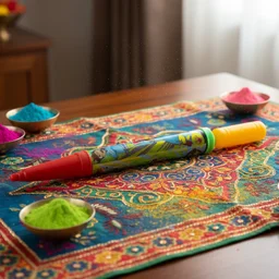 Long Range Holi Pichkari – Lightweight Water Gun for Kids Fun