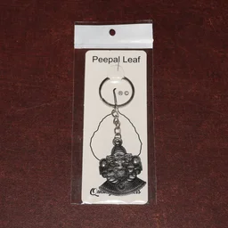 Lord Ganesha Keychain – Durable Metal Devotional Accessory