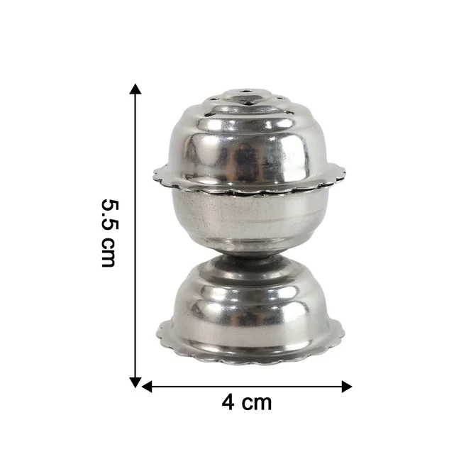 Lotus Agarbatti Stand – Durable Steel Incense Holder for Pooja