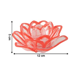 Lotus Shaped LED Flameless Candles – Set of 6 Decorative Lights