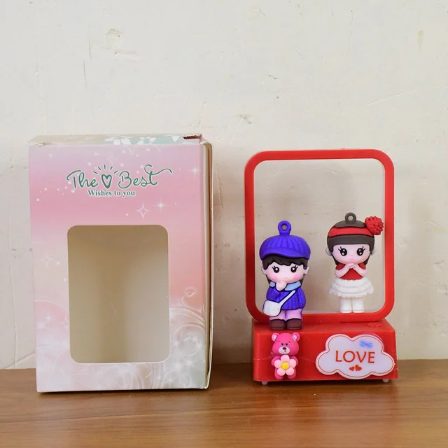Love Couple LED Figurine Light – Romantic Decorative Lamp