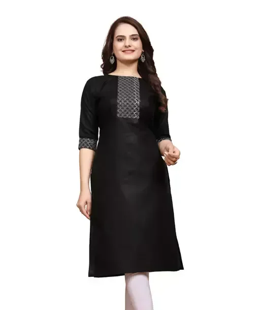Combo kurti ,Cotoon kurti,Kurti for women,Combo kurti for women,Party wear kurti,Daily wear kurti,Kurtis ,Yellow kurti, black kurti,Embroidry kurti Mo - S