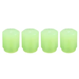 Luminous Tyre Valve Caps – Glow for Night Safety (4 Pcs Set)