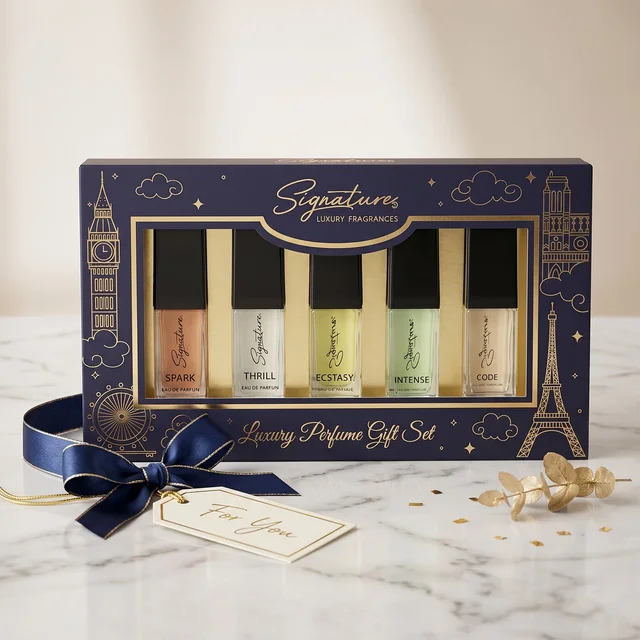 Luxury Perfume Gift Set – 5 Long-Lasting Eau de Parfums in Travel Size