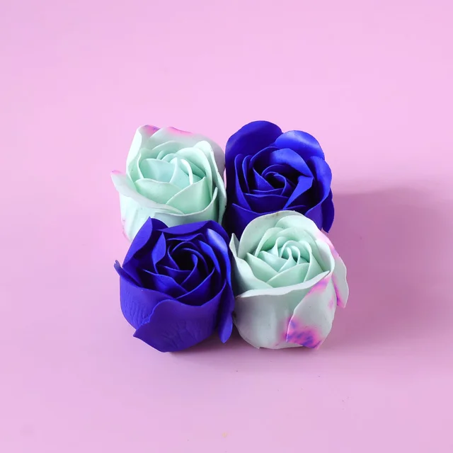 Luxury Rose Flower Bath Soap Gift Set – Elegant Relaxing Fragrance