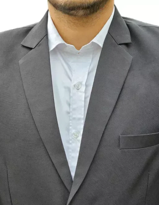 Men Black Solid Single Breasted casual, Formal, Party , festive & Wedding Blazers MO - M