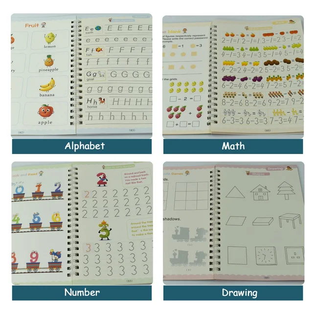 Magic Copybook for Kids – Reusable Handwriting Practice | Papezo