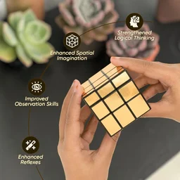 Magic Puzzle Cube – Premium Brain Teaser for Skill Development
