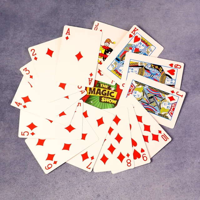 Magic Show Playing Cards – Professional Deck for Tricks & Games