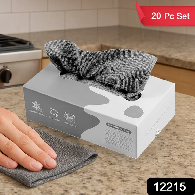 Magic Wipe Cleaning Cloths – Thick, Absorbent & Multi-Purpose (20 Pc)