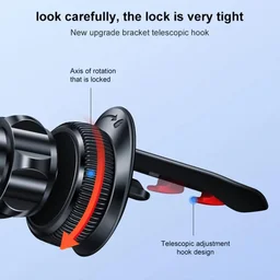 Magnetic Car Phone Holder – 360° Rotatable Air Vent Mount | Velvet Wheels