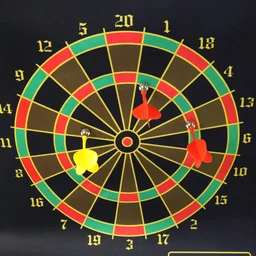 Magnetic Dart Board – Double-Sided Foldable Game Set
