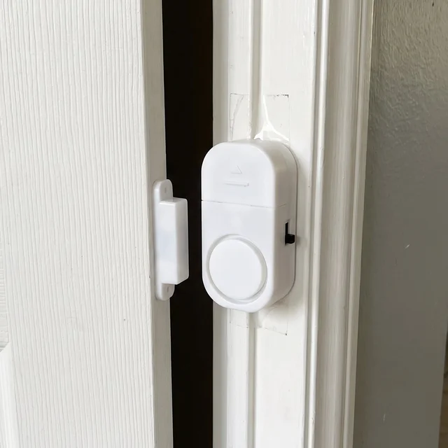 Magnetic Door and Window Security Alarm for Home, Office and Shop Safety (1 Pc)