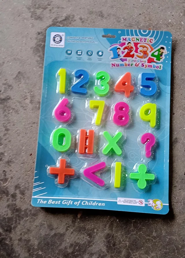 Magnetic Number Toy – Educational Math Game for Kids | Aditi