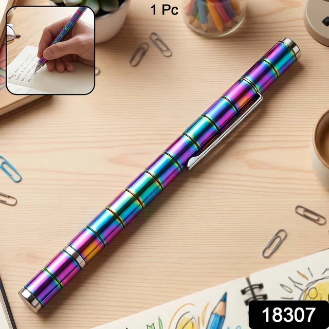 Magnetic Pen – Fidget Spinner & Stress Relief Metal Pen | InkGlow