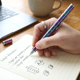 Magnetic Pen – Fidget Spinner & Stress Relief Metal Pen | InkGlow