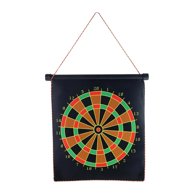 Magnetic Roll-Up Dartboard – Safe, Portable 12-Inch Set