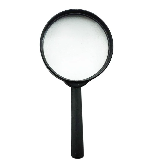 Magnifying Glass for Reading – Dual-Sided Magnifier 75mm & 50mm | Worko