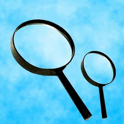 Magnifying Glass for Reading – Dual-Sided Magnifier 75mm & 50mm | Worko
