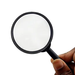 Magnifying Glass for Reading – Dual-Sided Magnifier 75mm & 50mm | Worko
