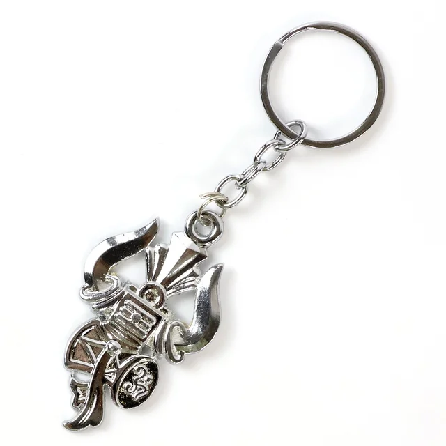 Mahakal Trishul Metal Keychain Set – Durable Devotional 2-Pc