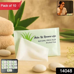 Makeup Remover Wipes – Alcohol-Free Aloe Cleansing Towelettes Pack