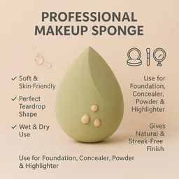 Makeup Sponge – Flawless Blending & Soft Texture | BeautyBare