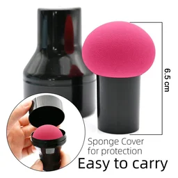 Makeup Sponge Puff with Handle – Ergonomic & Flawless Blending