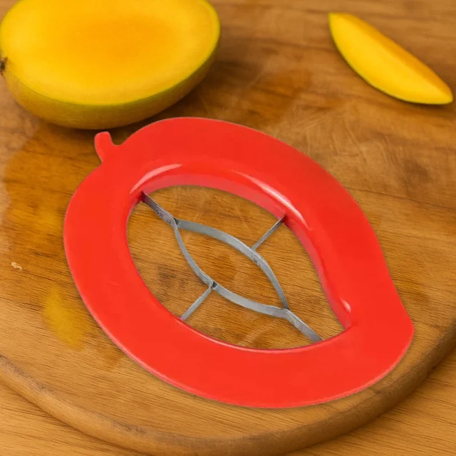 Mango Cutter – Stainless Steel Slicer & Pit Remover Tool | Quickslice